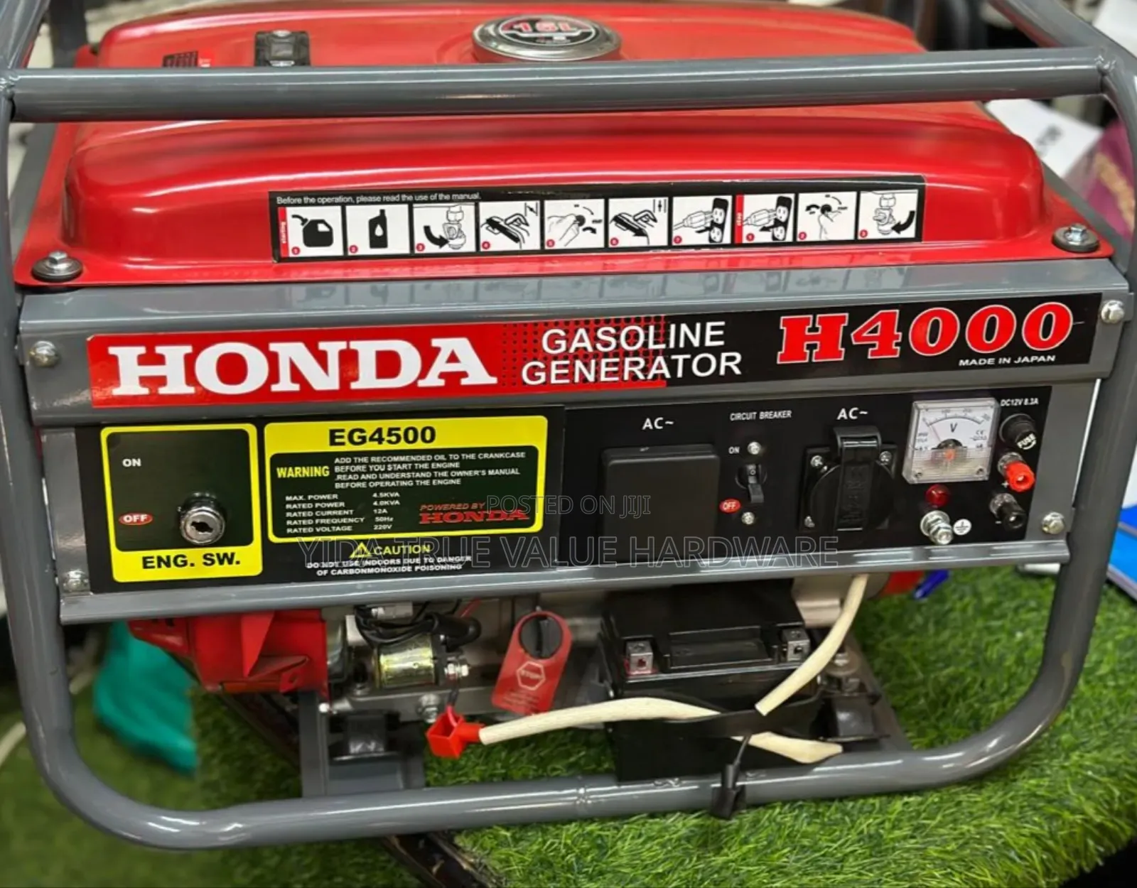 4kva Generator Honda Key Start
