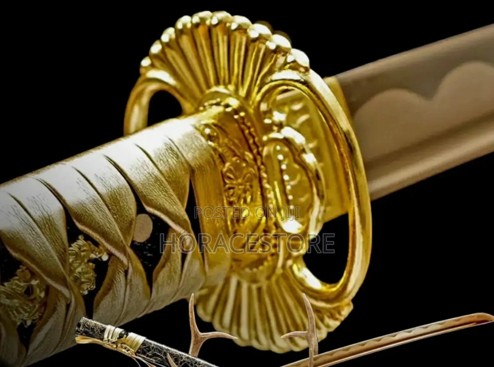 Gold Japanese Samurai Katana