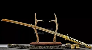 Gold Japanese Samurai Katana