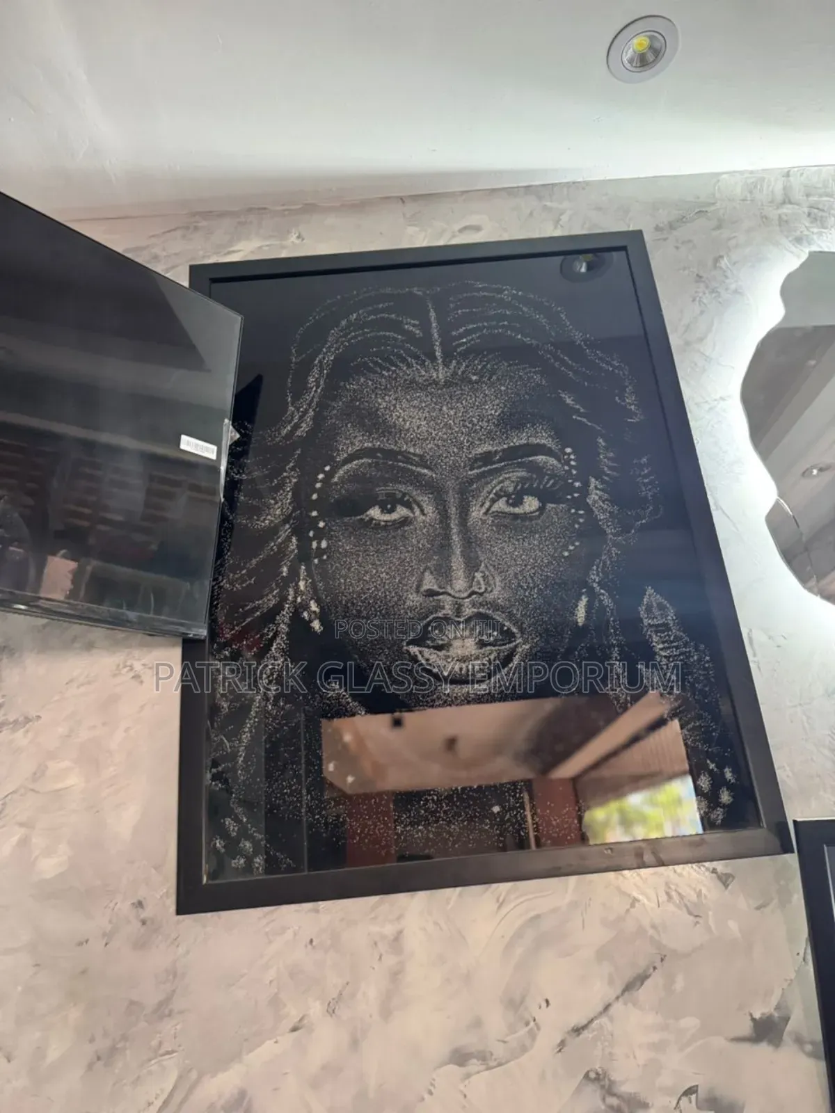 Glass Framed Piece