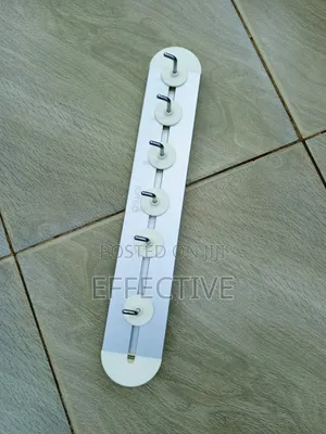 Utensil Hanger With Multiple Hooks.
