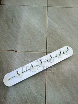 Utensil Hanger With Multiple Hooks.