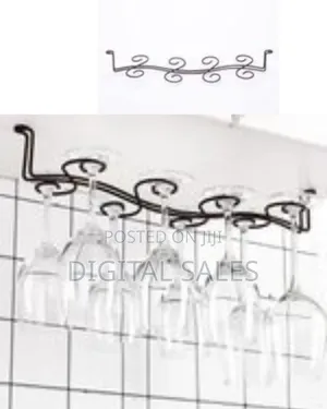 8 Wine Glasses Rack Storage Organizer Holder,