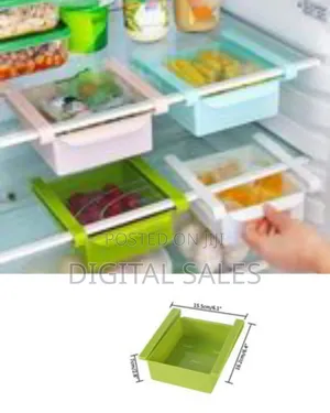 Fruit and Vegetable Fridge Hanging Draining Storage Rack
