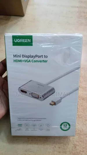 Ugreen Mini Displayport to Hdmi Vga Converter