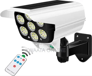 Outdoor Motion Sensor Solar Lights 2000 Lumens Spotlight With Remote