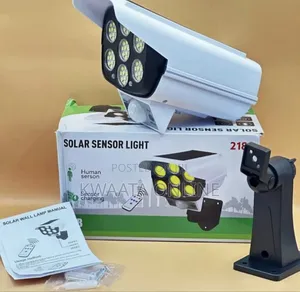 Outdoor Motion Sensor Solar Lights 2000 Lumens Spotlight With Remote