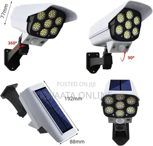 Outdoor Motion Sensor Solar Lights 2000 Lumens Spotlight With Remote