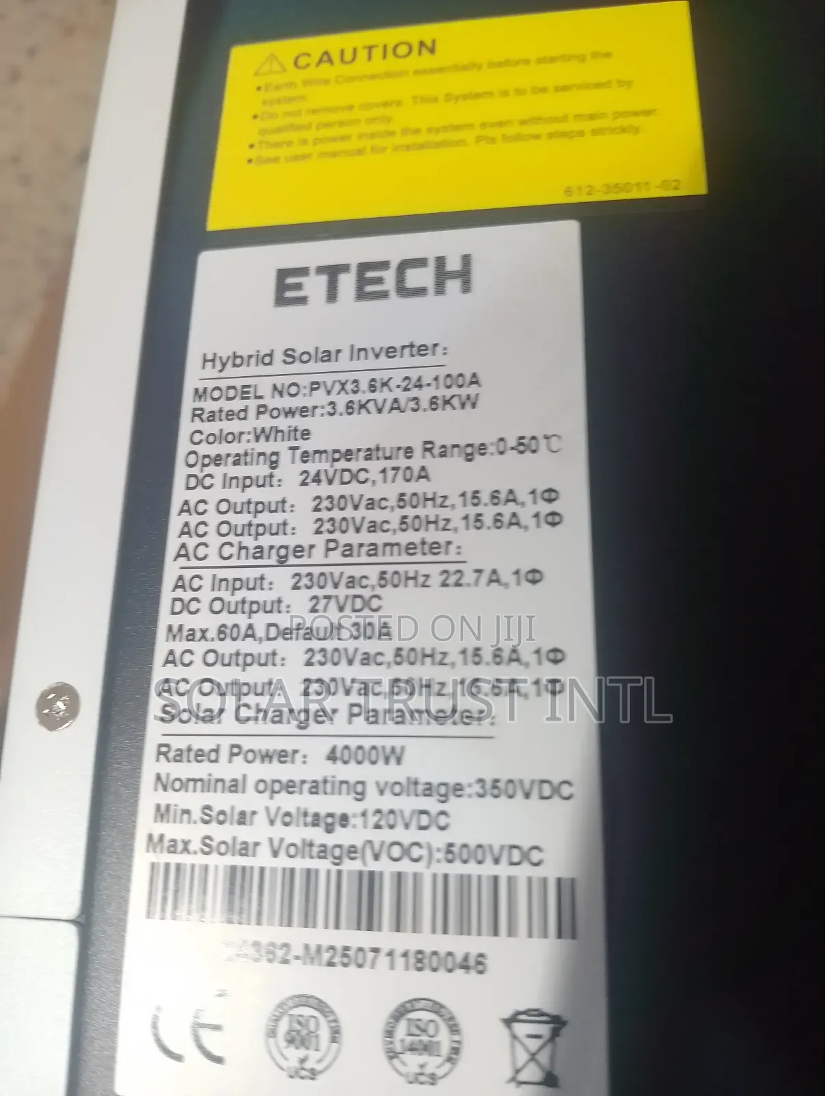 E Tech Hybrid Inverter