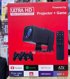 4k Ultra Hd Android Gaming Projector