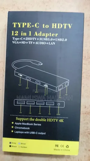 Type-C to HDTV 12-in-1 Adapter.