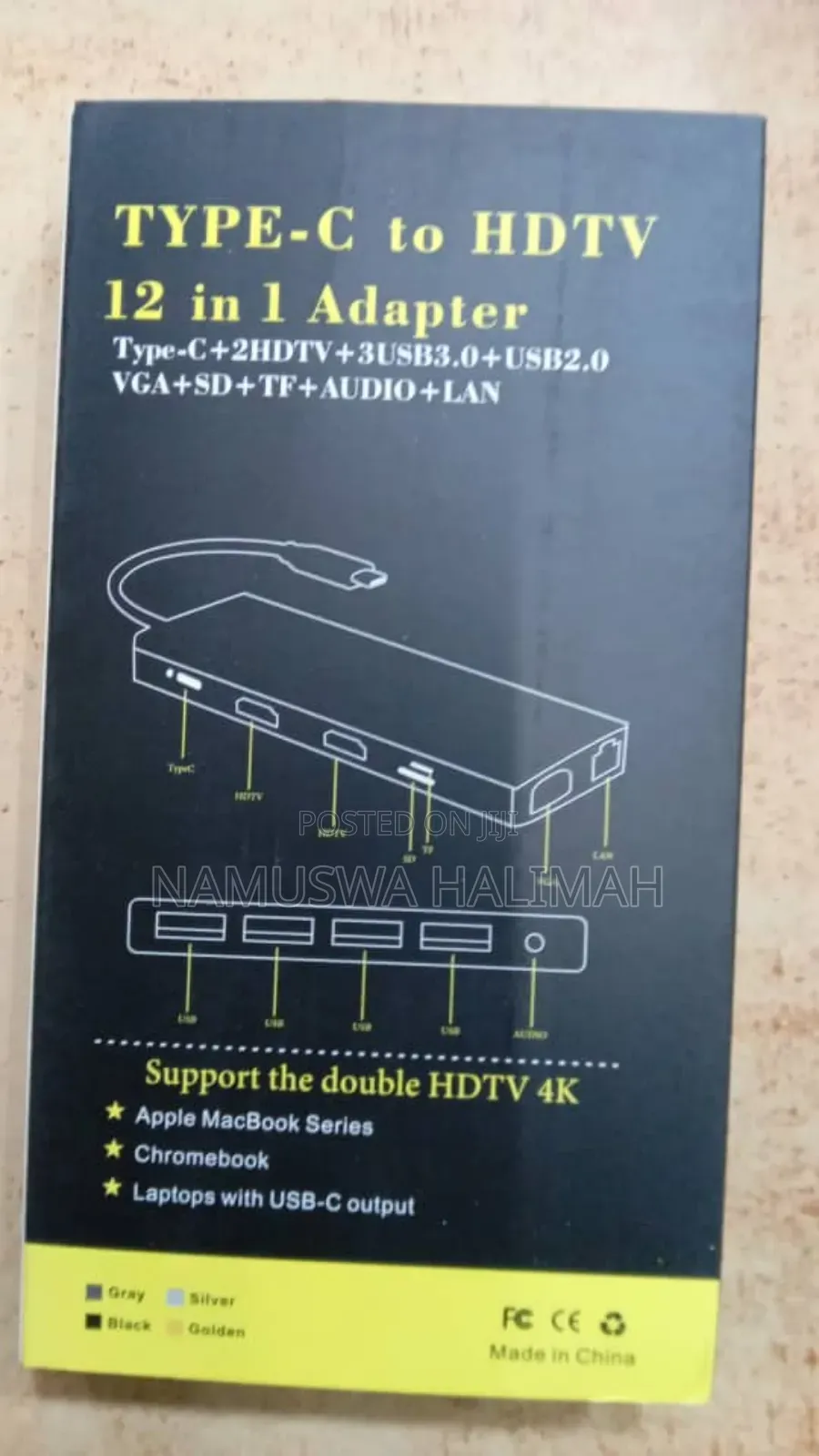 Type-C to HDTV 12-in-1 Adapter.