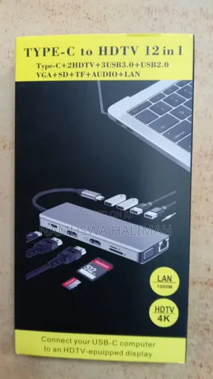 Type-C to HDTV 12-in-1 Adapter.