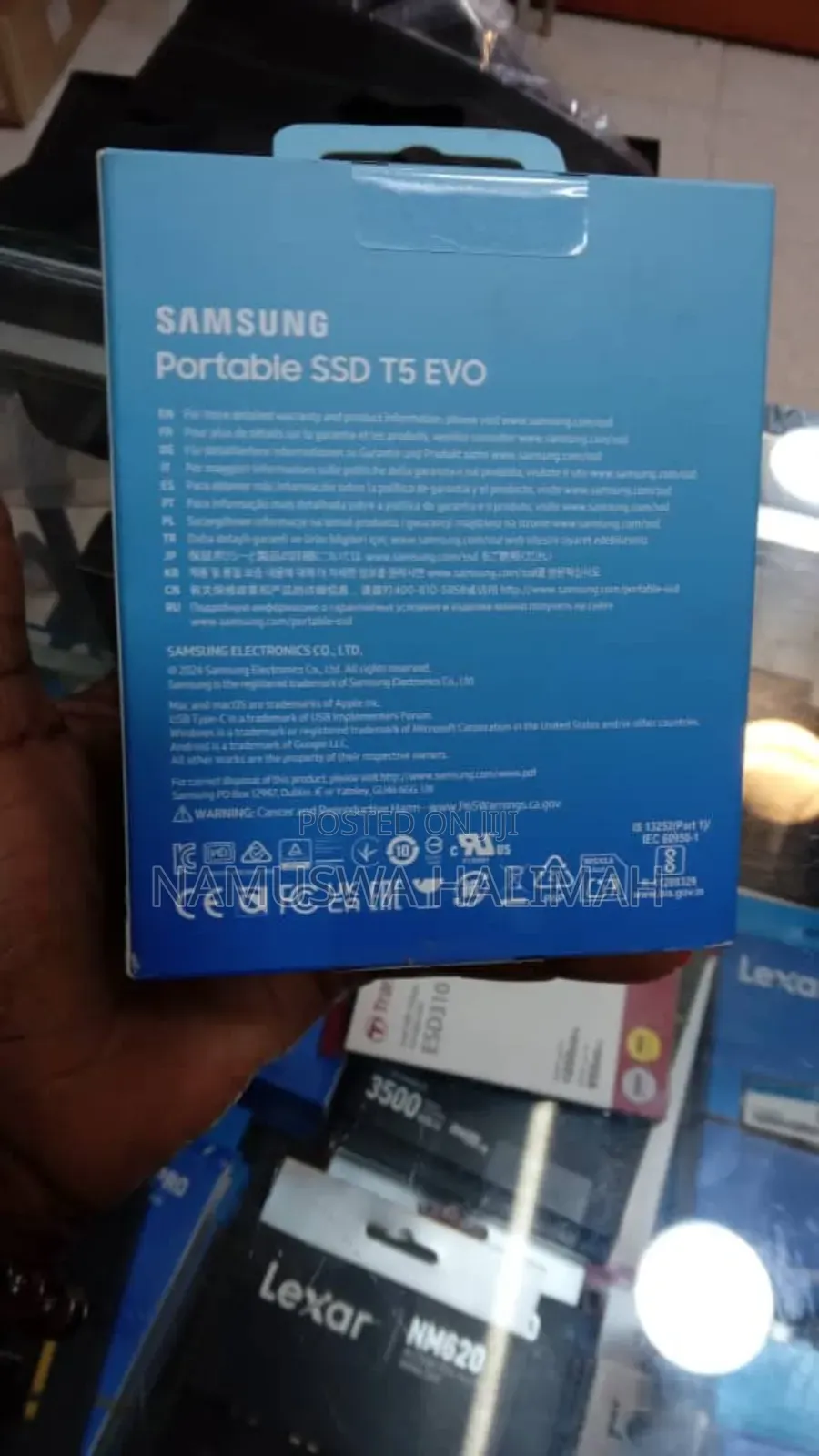 Samsung T5 Evo Portable Ssd.