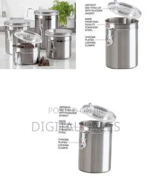 4 Piece Airtight Food Storage Container for Kitchen Counter