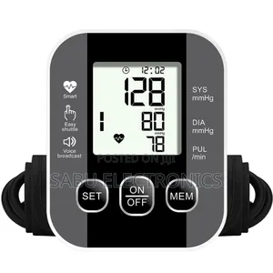Smart Electronic Blood Pressure Monitor – Arm Type – Memory Function