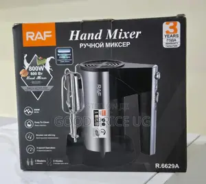 Raf Hand Mixer 800w R.6629araf Hand Mixer