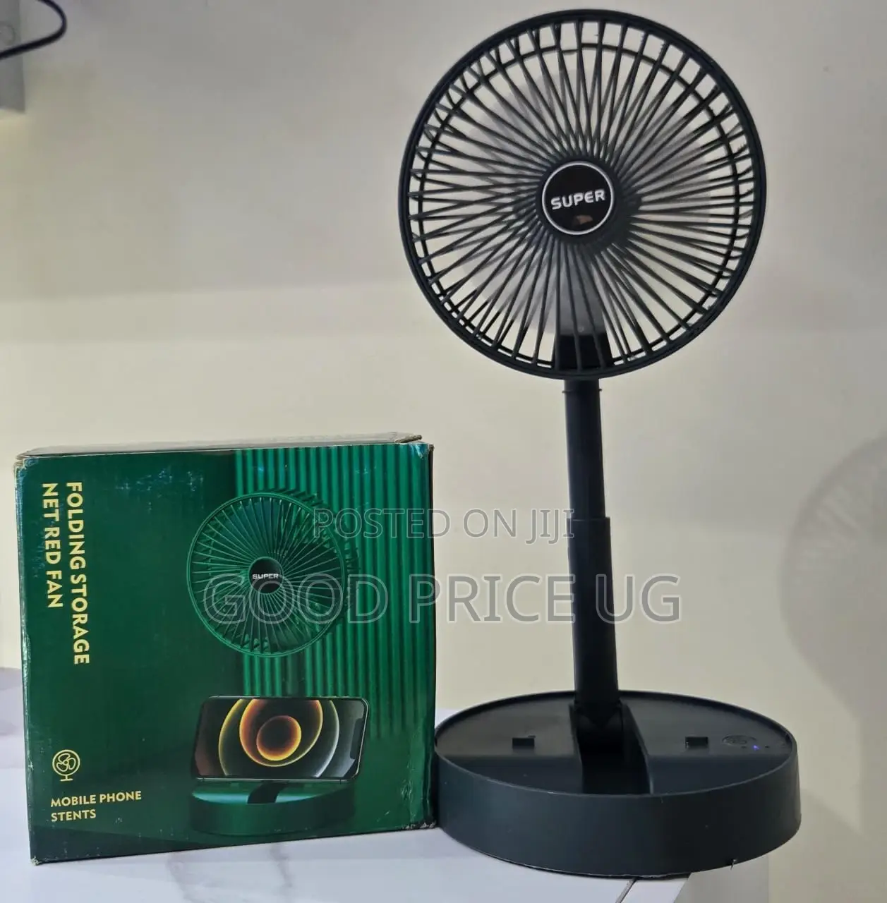 Foldable Fan With Folding Storage