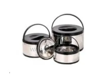 2 Piece of 2l+4l+8l Portable Double Wall Insulated Lunch Box