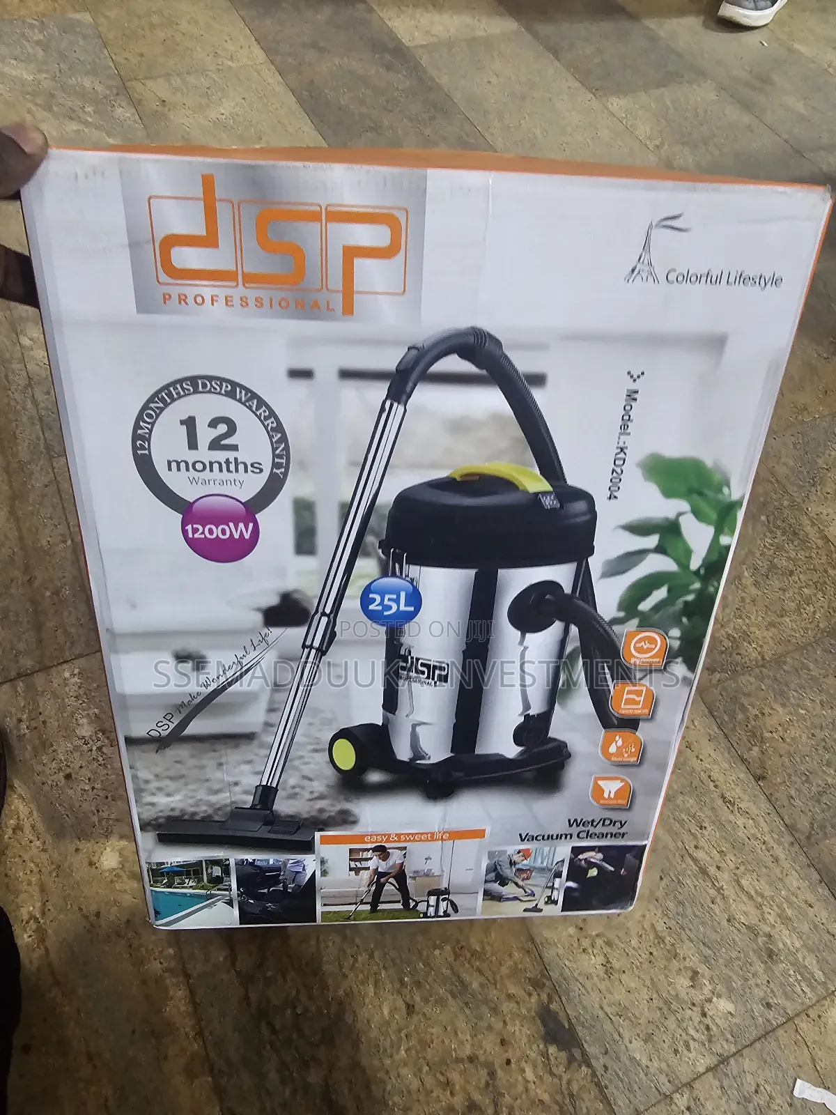DSP Wet and Dry Vacuum Cleaner