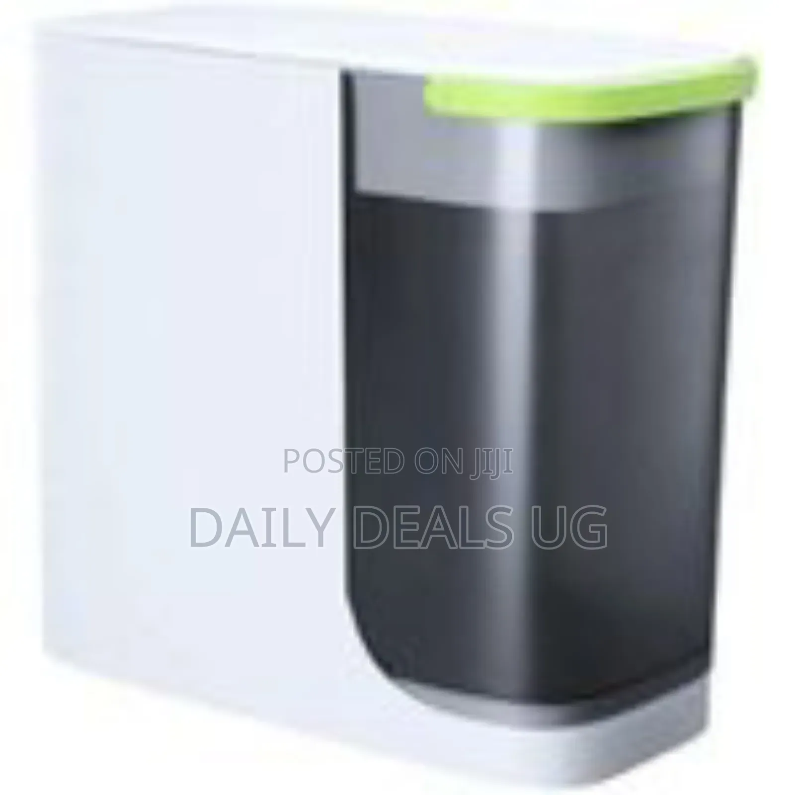 Trash Can 1 12-Liter Rectangular Recycling Kitchen Trash Bin, Filter