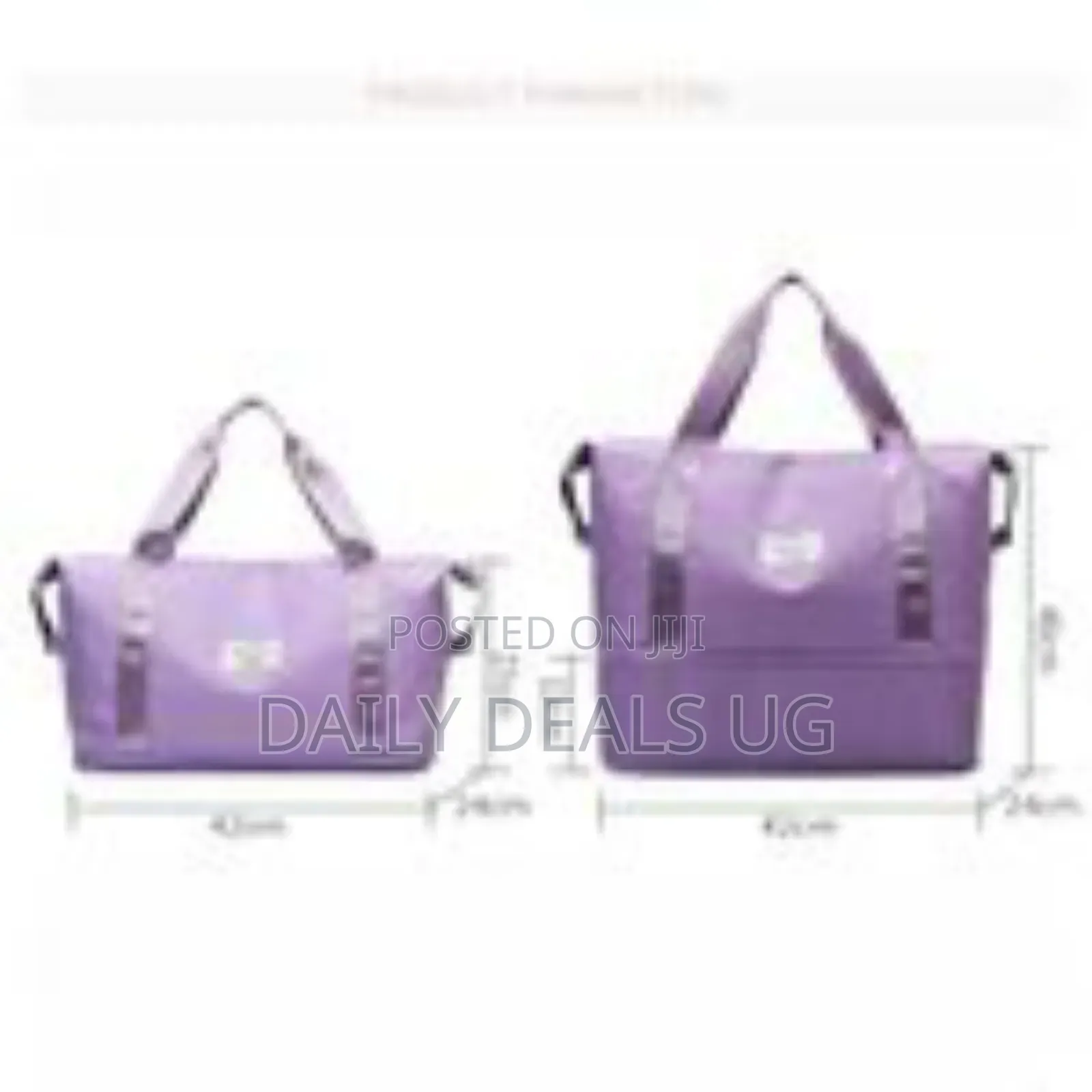 Portable Foldable Travel Duffel Bag Lightweight Waterproof Carry