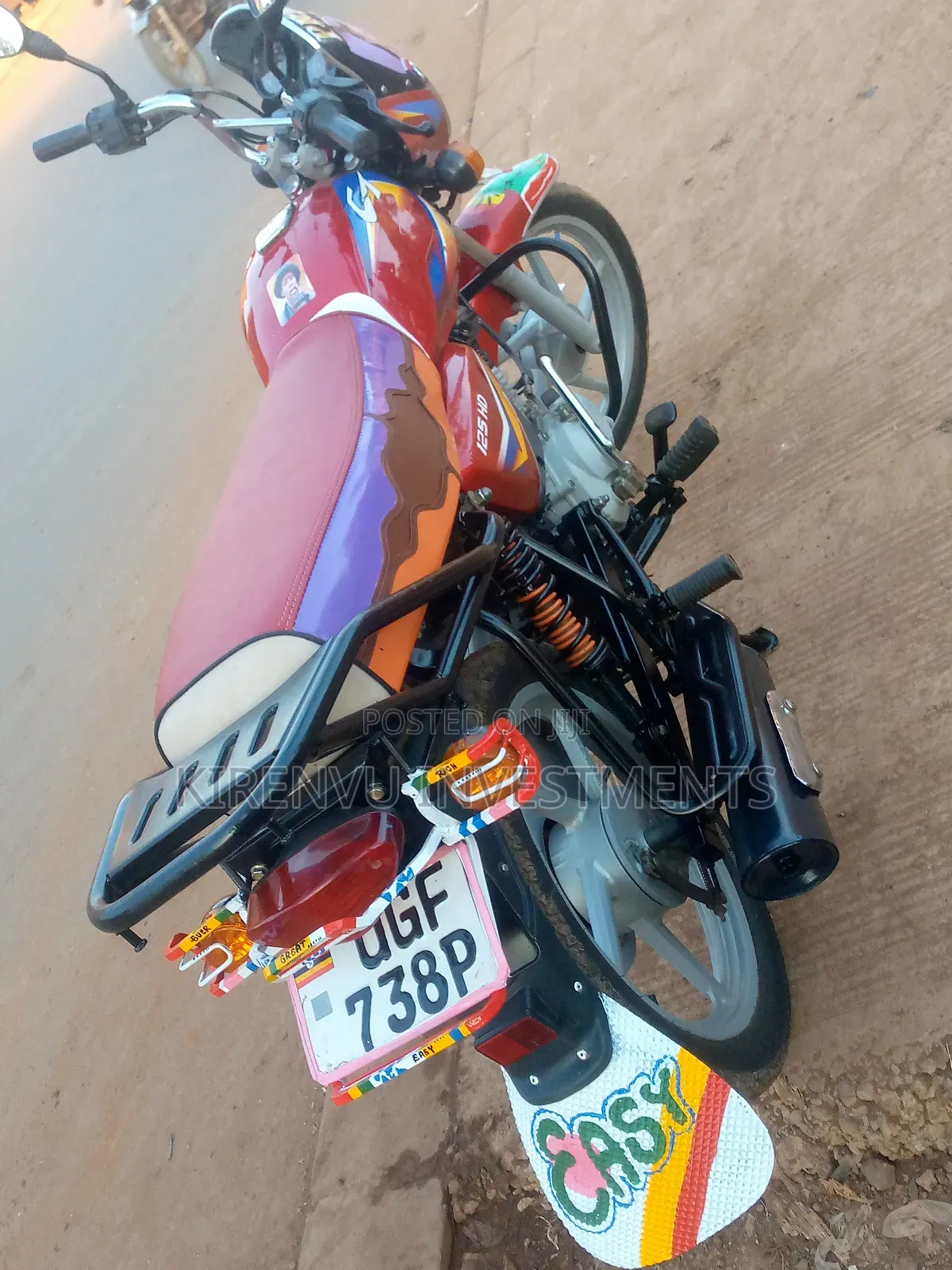 Bajaj Boxer 125 2019 Red
