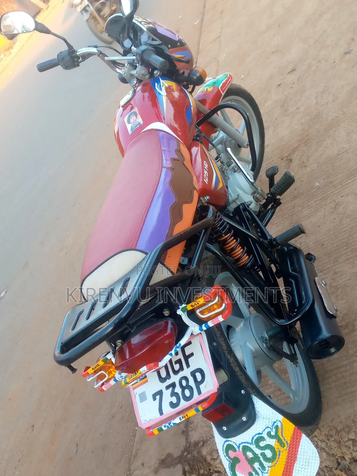 Bajaj Boxer 125 2019 Red