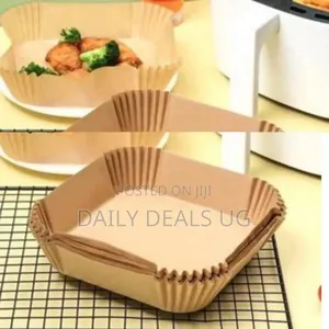 Square Disposable Paper Liner for an Air Fryer
