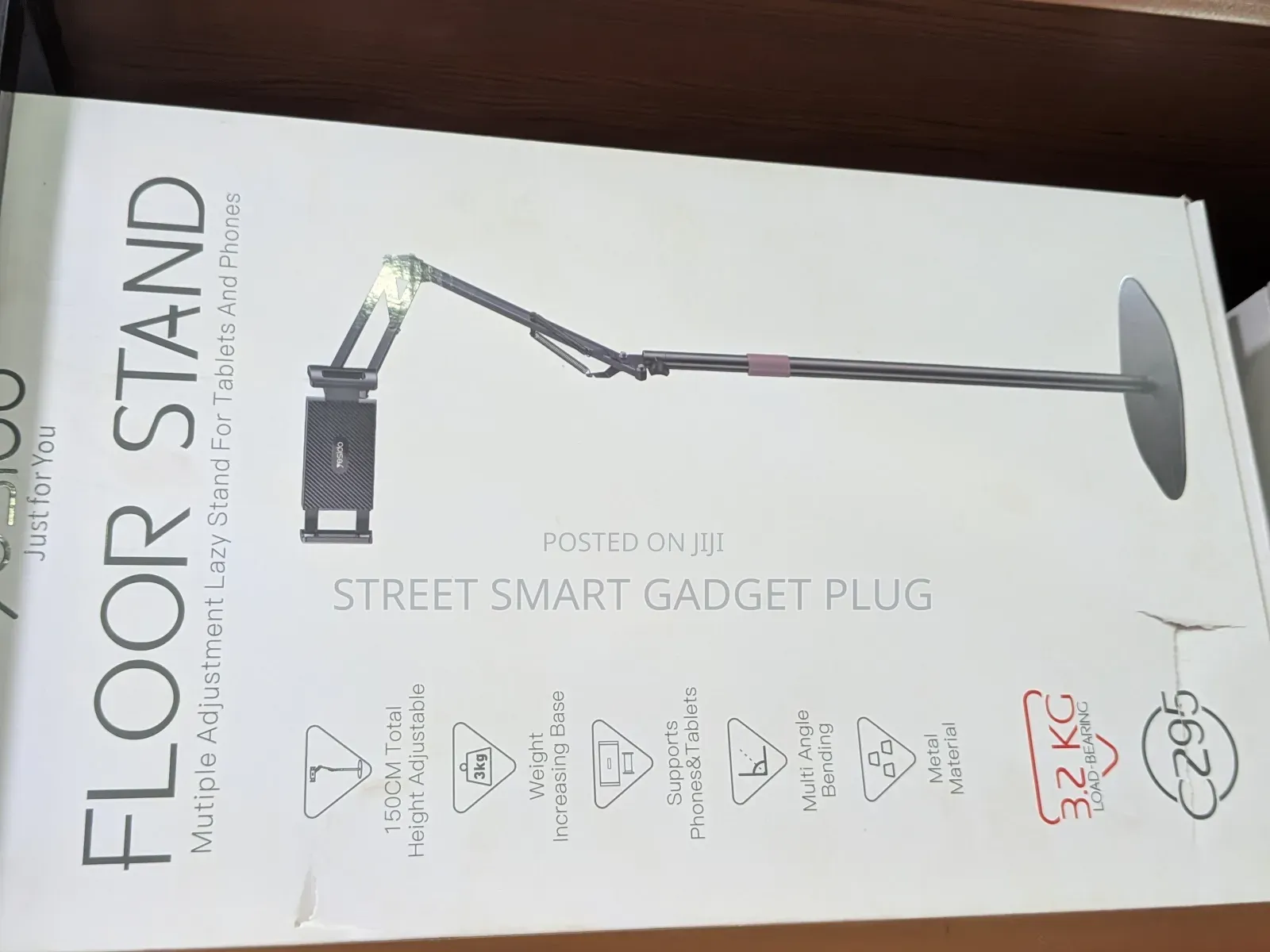 Yesido Floor Metallic Tablet Stand