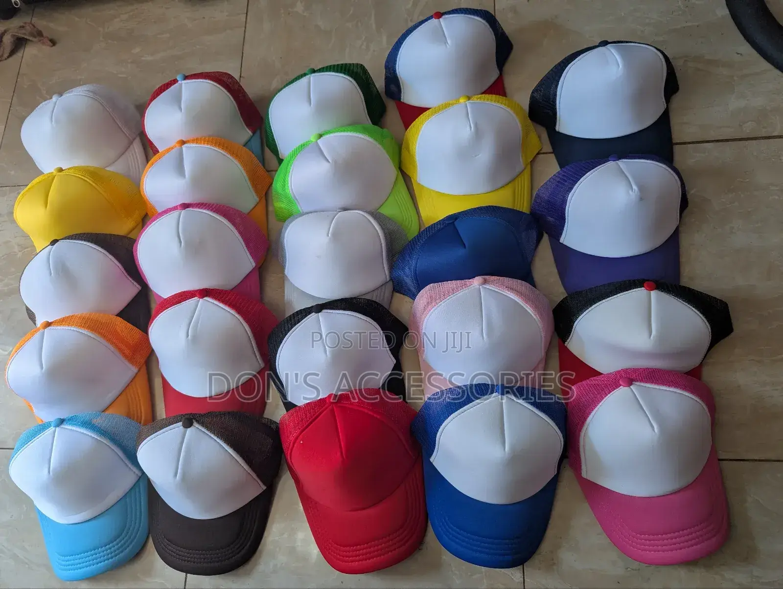 Unisex Adjustable Mesh Caps