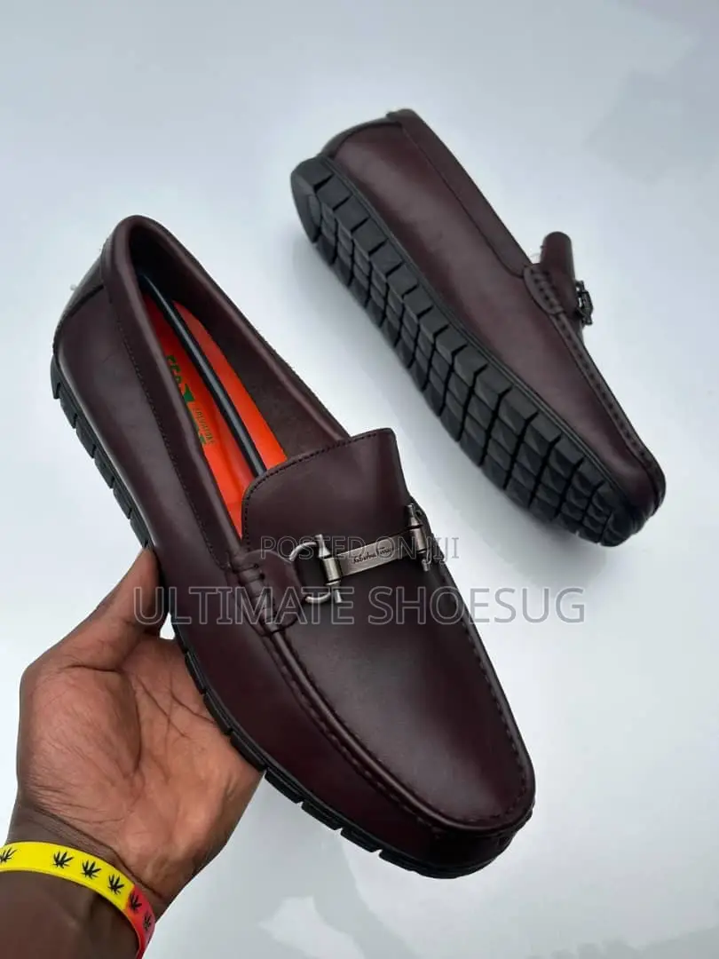 Fragamo Polishable Mocassins