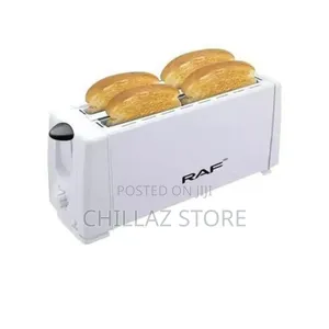 Raf 4 Slices White Bread Toaster.