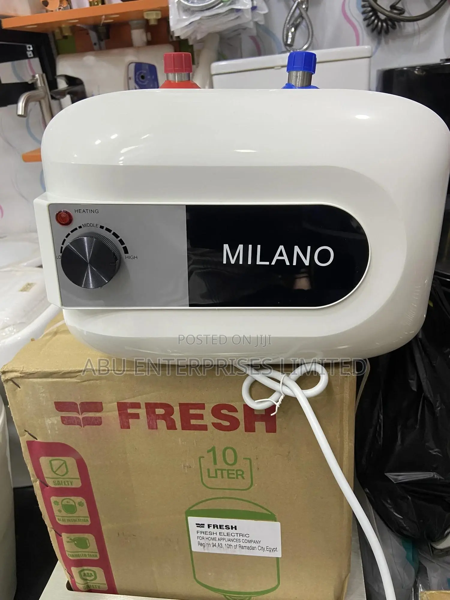 Milano Water Heater 6l