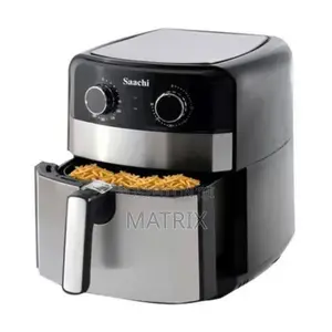 Saachi Original Electric Air Fryer 5litres Silver Black