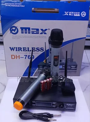 Omax Dh-769 Wireless Professional Microphone Public Address
System