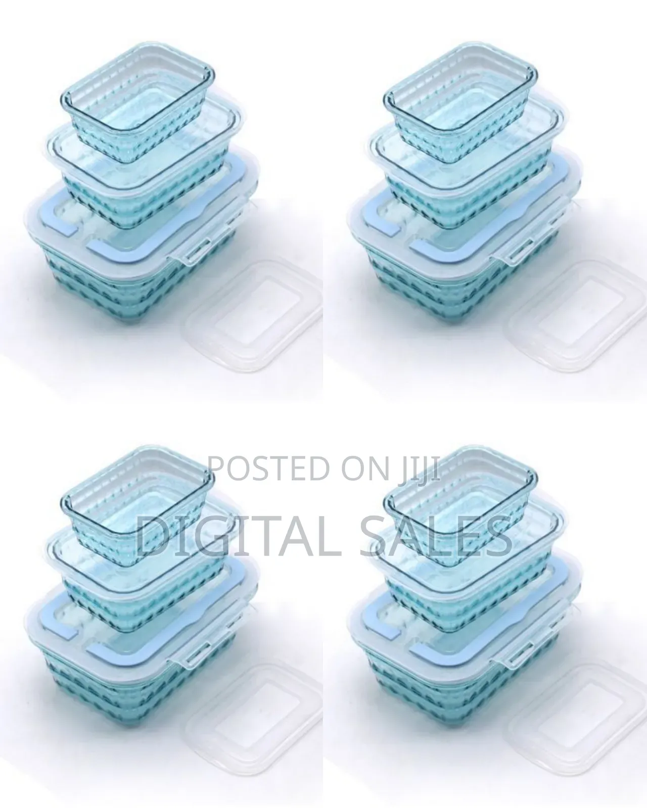 3 Piece Melamine Food Storage Container