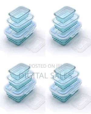 3 Piece Melamine Food Storage Container