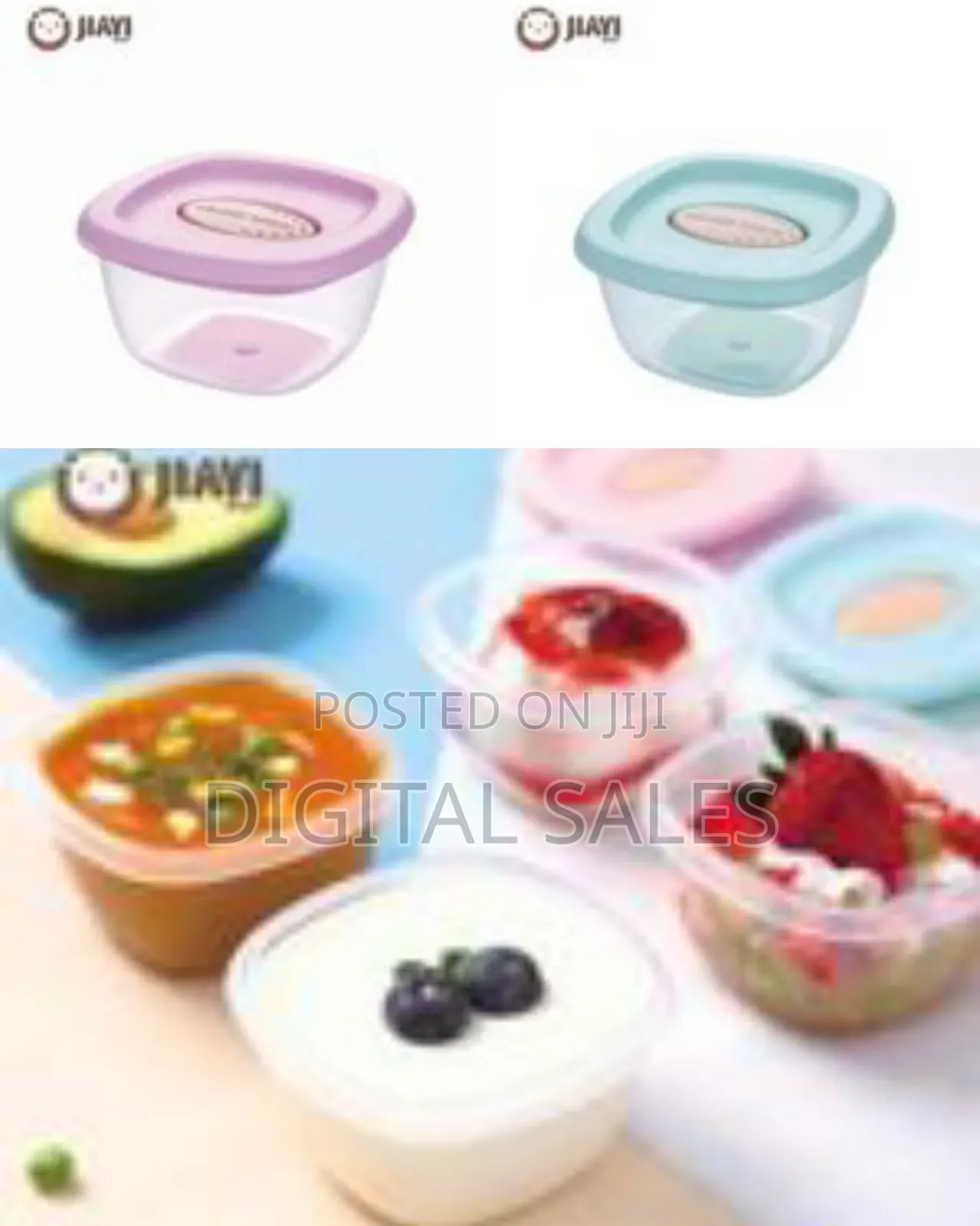 4pc Baby Food Storage Container Boxes
