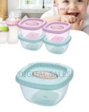 4pc Baby Food Storage Container Boxes