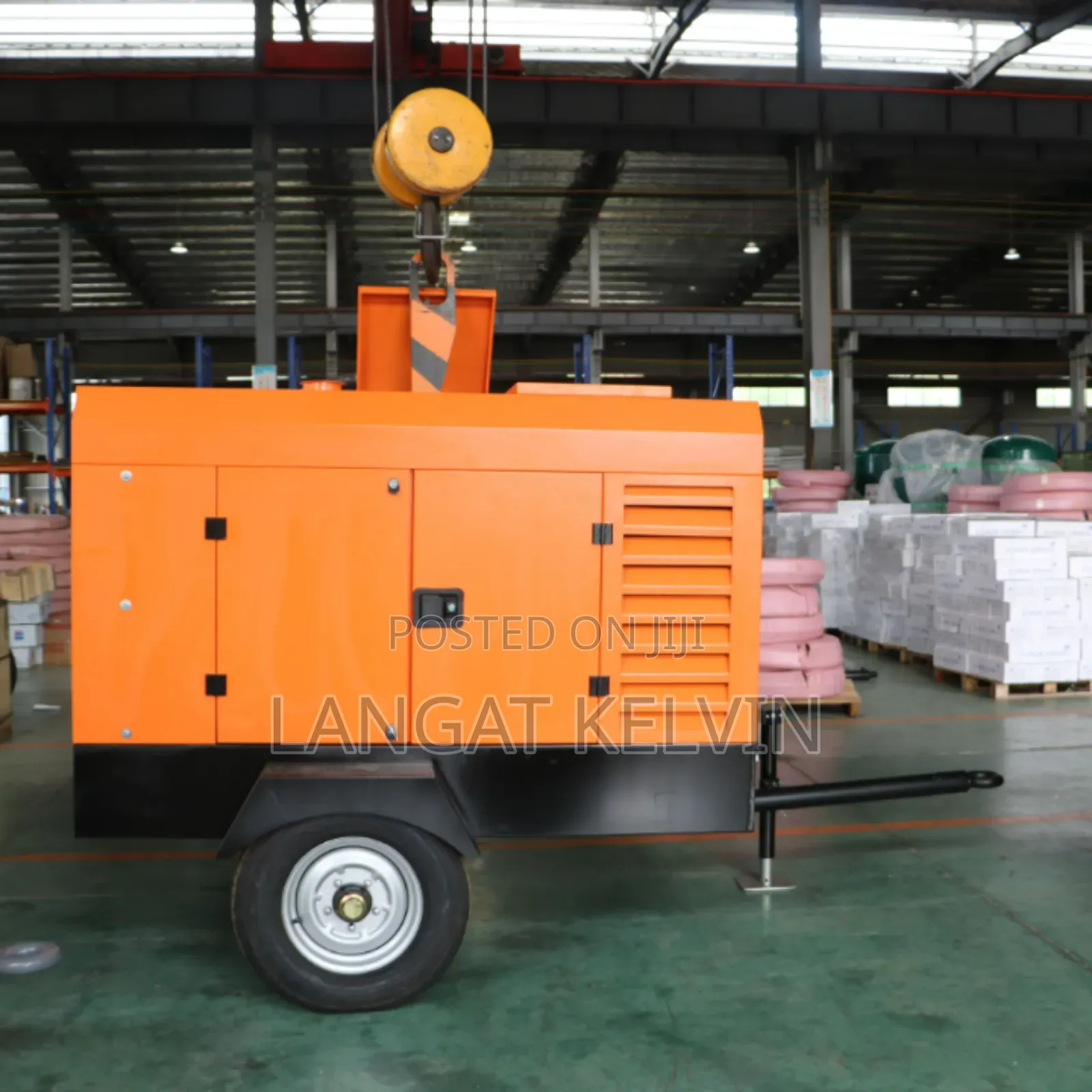 Portable Screw Diesel Air Compressor for Mining and Construction