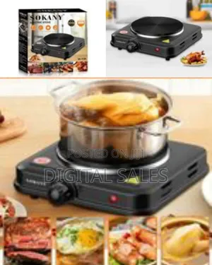 Sokany Eye Flat Single Electric Stove High Fire Power 5 Gear