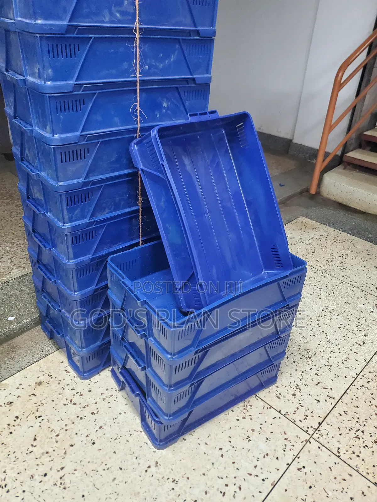 Imported Plastic Milk Crates