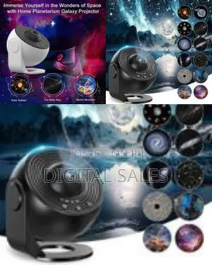 12 Films Led Star Timed Starry Sky Projector Night Light 360° Rotate