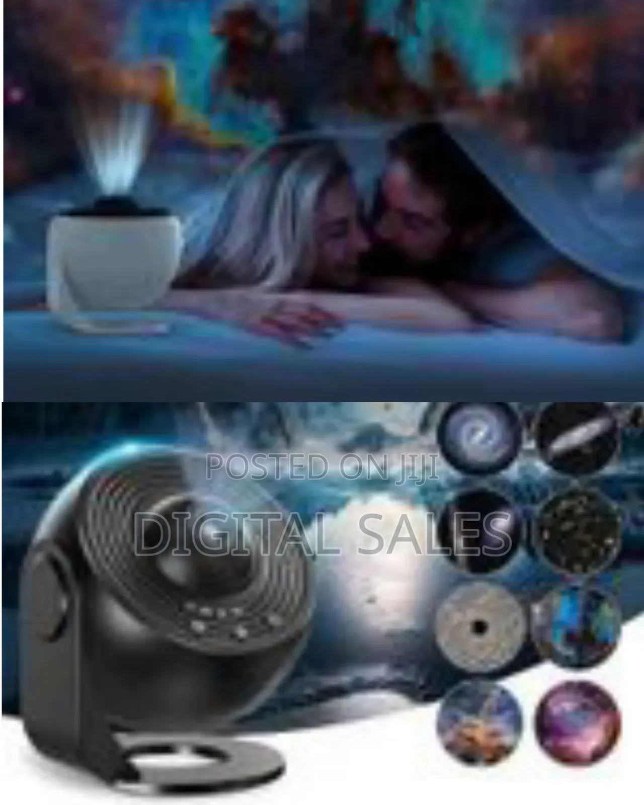 12 Films Led Star Timed Starry Sky Projector Night Light 360° Rotate
