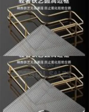 1 Pc of Acrylic Triangle Storage Toilet Bathroom Rack