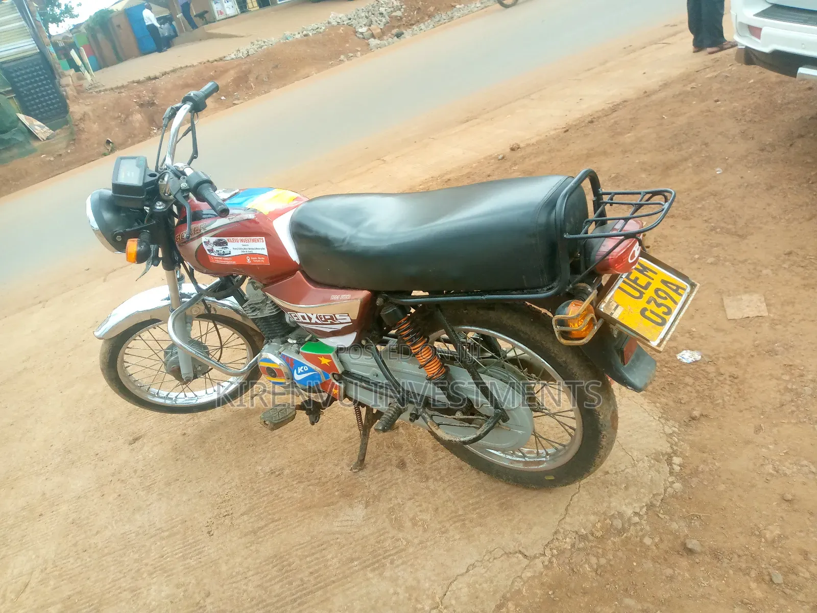 Bajaj Boxer 100 2016 Red