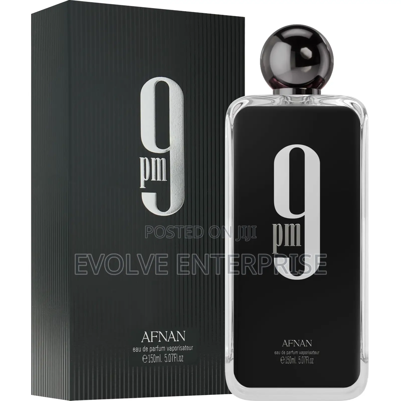Afnan 9 Pm Eau De Parfum for Men, 5 Fl. Oz