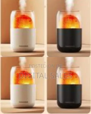 Portable Mini Volcano Humidifier, 300ml Small Cool Mist Humidifier