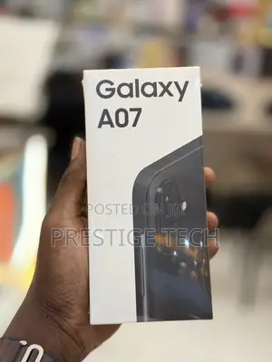 New Samsung Galaxy A07 4G 64 GB Black
